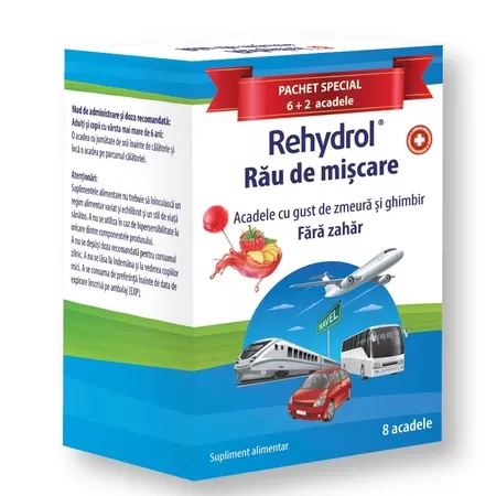 Rehydrol Rau de Miscare x 8 acadele
