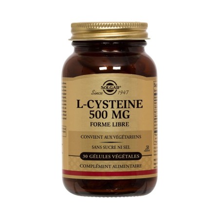 Solgar L-Cysteine 500 mg x 30 cpr