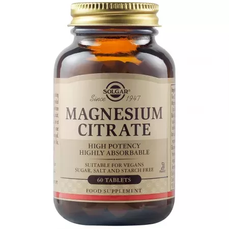 Solgar Magnesium Citrate x 60 tab.