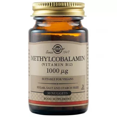 Solgar Metilcobalamina 1000 mcg x 30 tab