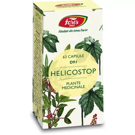 Fares Helicostop x 63 cp.