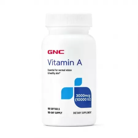GNC Vitamina A 3000 MCG (10000IU)x 180 cps