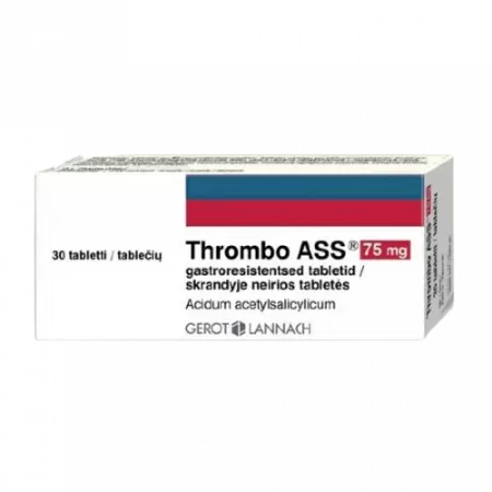 Thrombo Ass  75mg-cpr.film. x 30-Lannacher