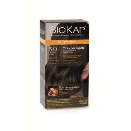 Biokap Nutricolor Vopsea Par 5.0 Light Brown x 140 ml