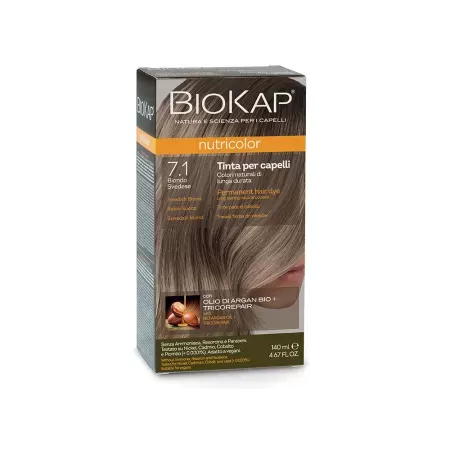 Biokap Nutricolor Vopsea Par 7.1 Swedish Blond x 140ml