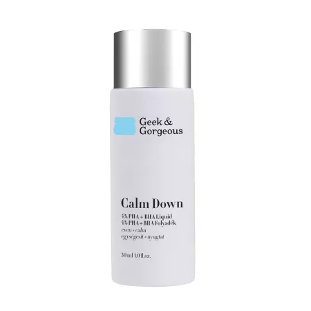Geek&amp;Gorgeous Calm Down Exfoliant lichid 4% PHA + BHA 30 ml