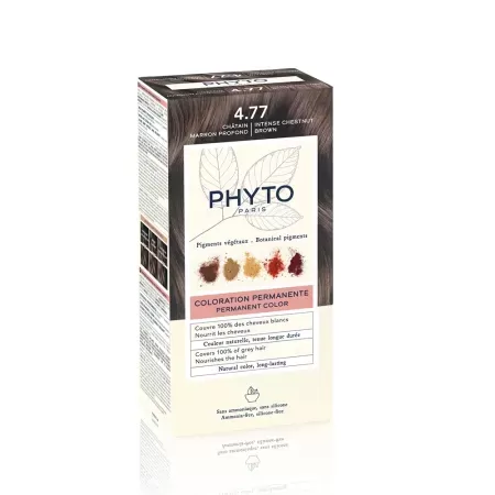 PhytoColor Vopsea Par 4.77 Intense Chestnut Brown