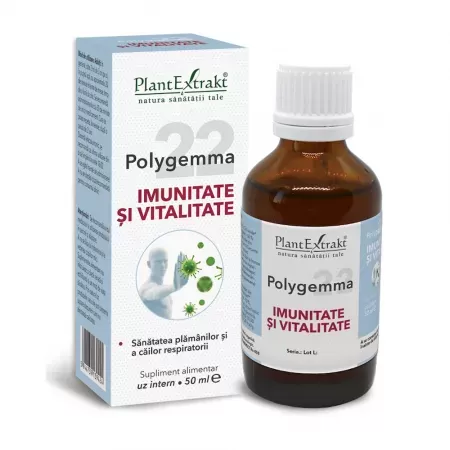 Plant E Polygemma nr. 22 Imunitate Si Vitalitate x 50ml
