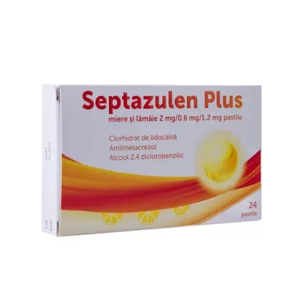 Septazulen Plus Miere Si Lamaie x 24
