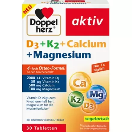 Doppel D3+K2+Ca+Mg x 30cpr