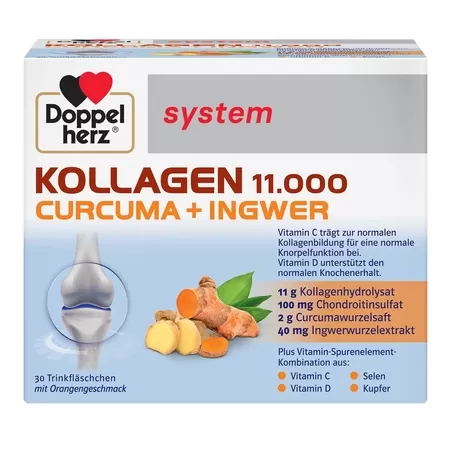 Doppel System Kollagen 10000 + Curcuma+Ghimbir x 30 fl. unidz