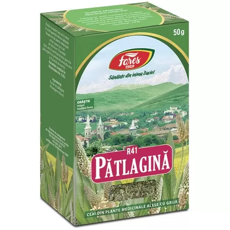 Fares Ceai Patlagina 50g vrac