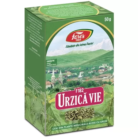 Fares Ceai Urzica Vie 50g vrac