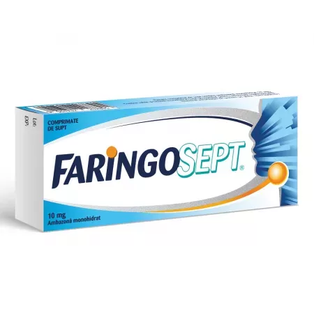 Faringosept 10mg x 10cpr Terapia