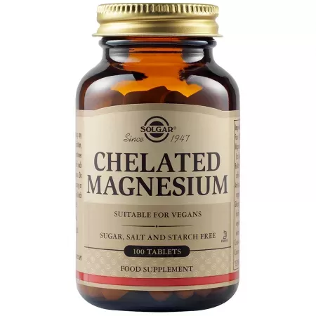 Solgar Chelated Magnesium x 100 tab.