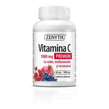 Vitamina C rodie 1000 mg x 60 cps Zenyth