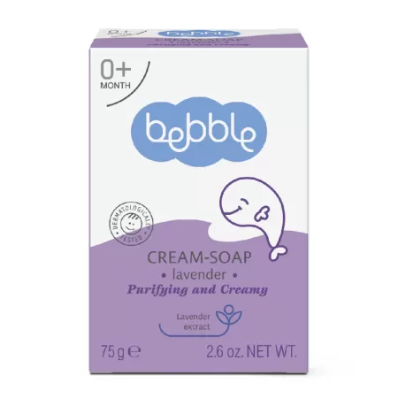 Bebble sapun crema cu lavanda x 75 g