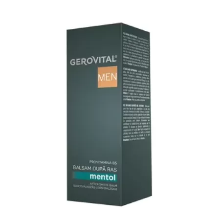 Gerovital Men Balsam Dupa Ras Mentol 100 ml