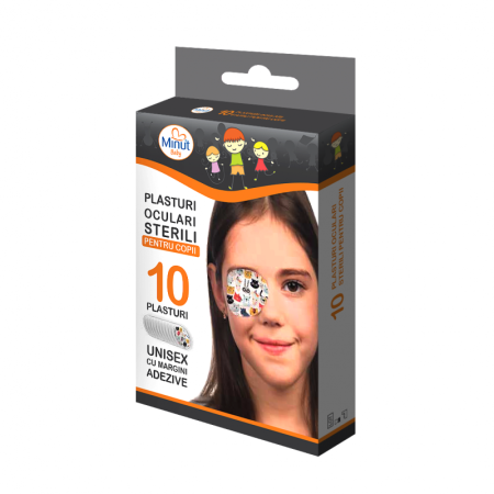 Minut Plasturi Oculari cu desen x 10
