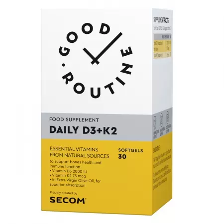 Secom GR Daily D3+K2 x 30 cps moi