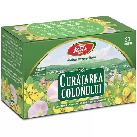 Fares Ceai Curatarea Colonului x 20plc.