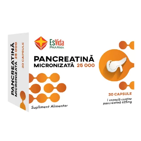 Pancreatina Micronizata 25000 x 30 cps