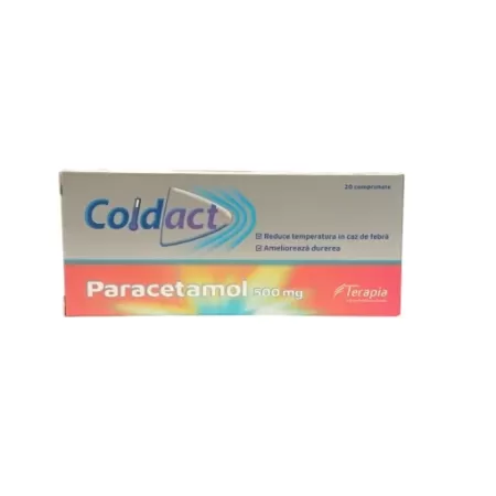 Coldact 500 mg x 20 cpr