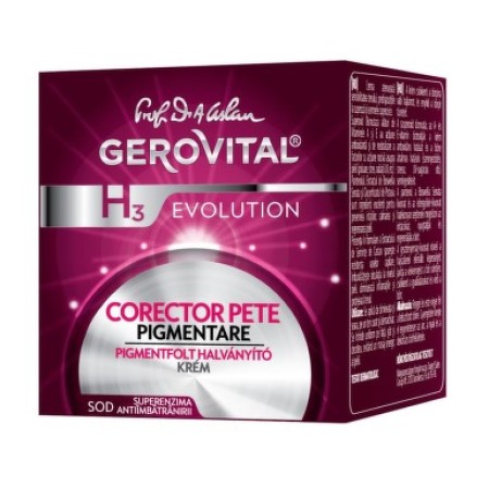 Gerovital H3 Evolution Corector Pete Pigmentare x 50ml