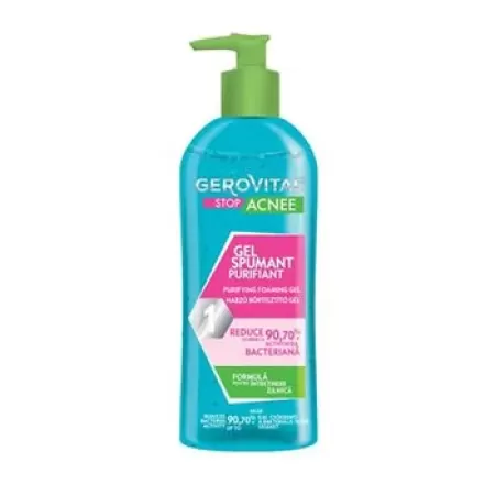 Gerovital Stop Acnee Gel Spumant Purifiant x 150ml