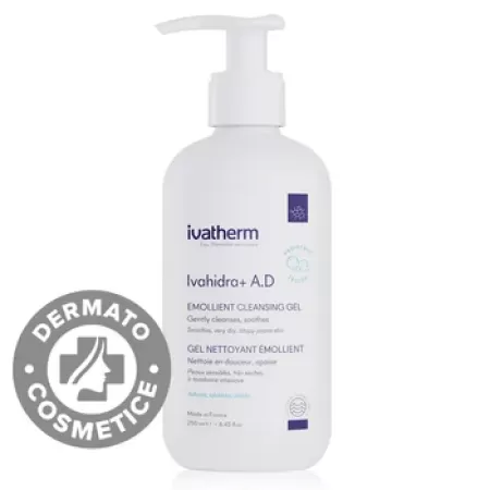 Ivatherm Ivahidra A.D Gel Spalare Emolient x 250 ml
