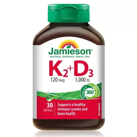 Jamieson Vitamina K2+D3 x 30 cps