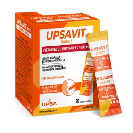 Upsavit Direct Vitamina C 1000 mg X 20 plic