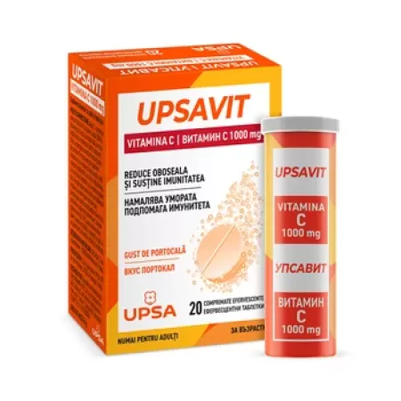 Upsavit Vitamina c 1000 mg x 20 cpr
