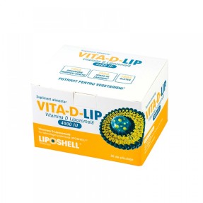 Vita-D-Lip 4000 UI x 30 plicuri