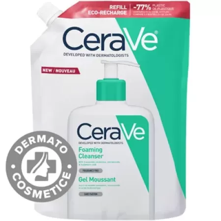 Cerave Refill Gel De Curatare Spumant 473ml