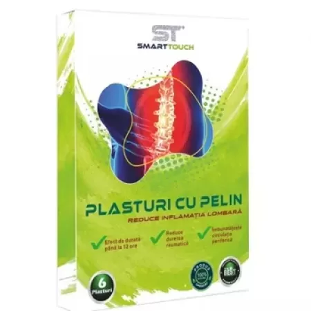 Plasturi pelin dureri lombare x 6 buc