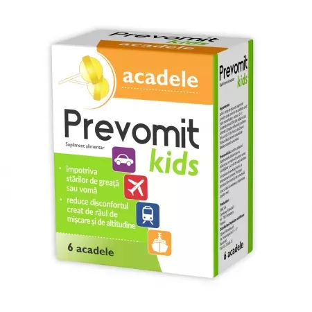 Zdrovit Prevomit Kids Coacaze x 6 acadele