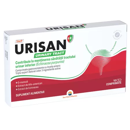 Sun Wave Urisan Urinary Tract x 10 cpr