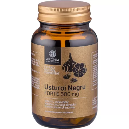 Usturoi Negru Forte 500mg x 60cps Aronia Charlottenburg