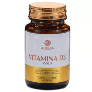 Vitamina D3 1000UI x 120cps Aronia Charlottenburg