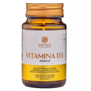 Vitamina D3 2000UI x 120cps Aronia Charlottenburg