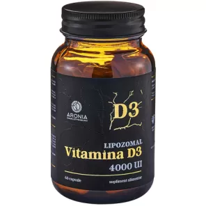 Vitamina D3 Lipozomala 400UI x 60cps Aronia Charlottenburg